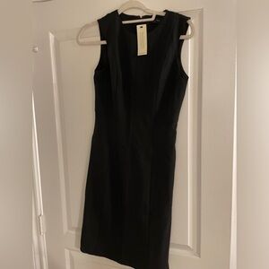 Banana Republic Classic Black Midi Dress